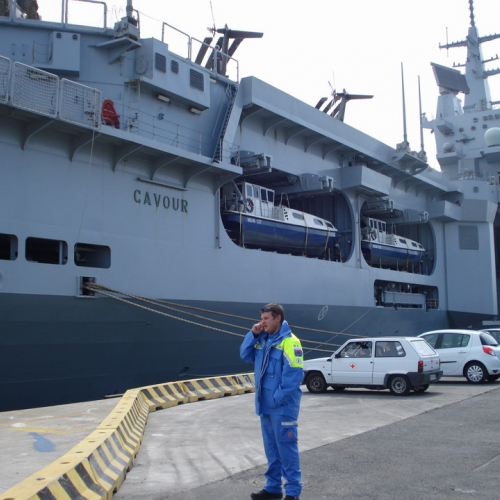 Rientro portaerei Cavour n. 1 / 50286