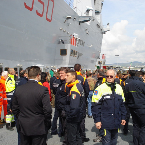 Rientro portaerei Cavour n. 5 / 50290