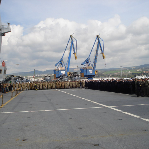 Rientro portaerei Cavour n. 12 / 50297