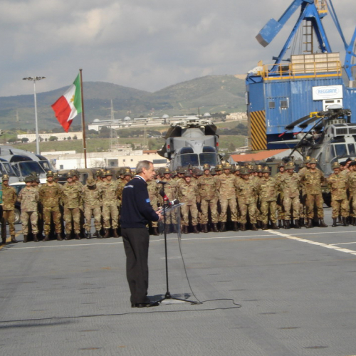 Rientro portaerei Cavour n. 16 / 50301