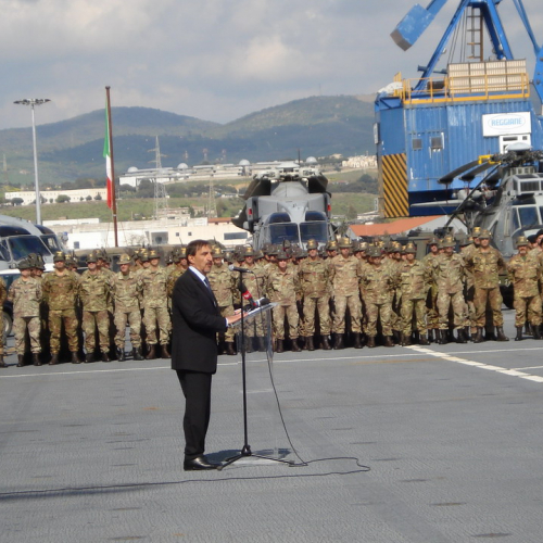 Rientro portaerei Cavour n. 19 / 50304