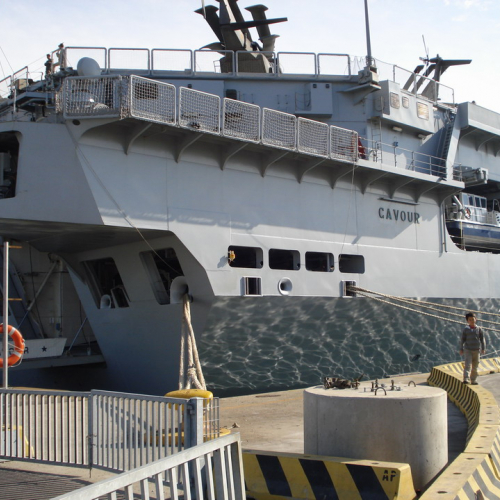 Rientro portaerei Cavour n. 30 / 50315