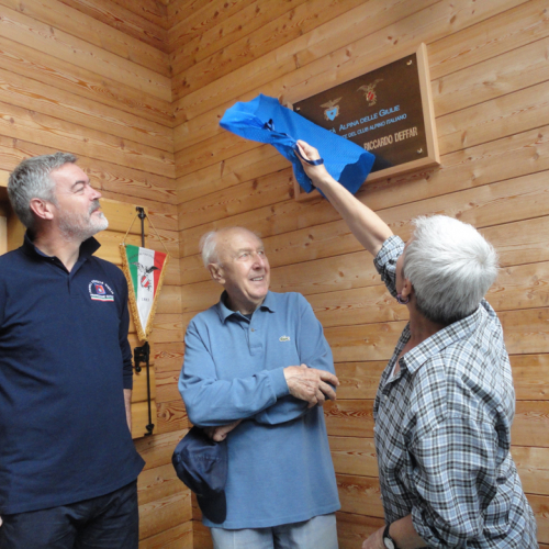 Inaugurazione rifugio Nordio - Deffar n. 27a / 97606