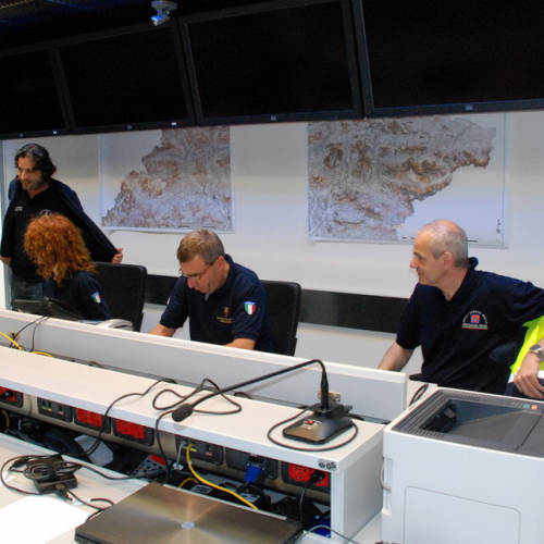Partenza per Sarajevo primo team Servizio nazionale Protezione civile n. 2 / 109201