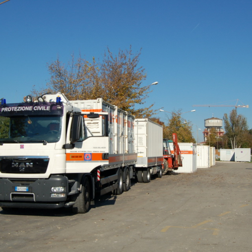 Smontaggio e carico container n. 5 / 88625