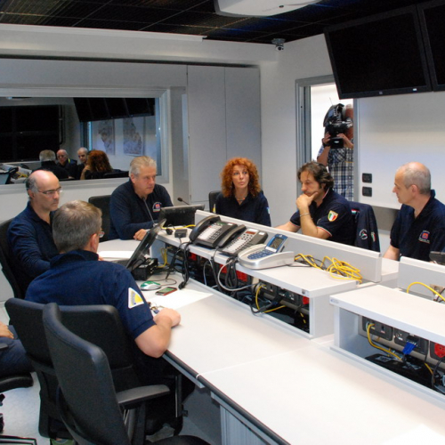 Partenza per Sarajevo primo team Servizio nazionale Protezione civile n. 5 / 109204