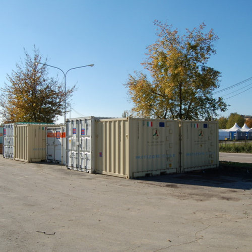 Smontaggio e carico container n. 8 / 88628