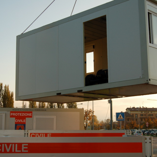 Smontaggio e carico container n. 12 / 88632