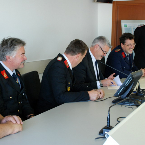 Firma Convenzione Protezione civile Regionale UCPV-FVG n. 2 / 110258