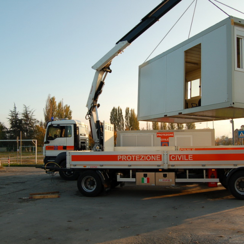 Smontaggio e carico container n. 13 / 88633