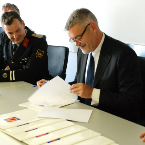 Firma Convenzione Protezione civile Regionale UCPV-FVG n. 5 / 110261