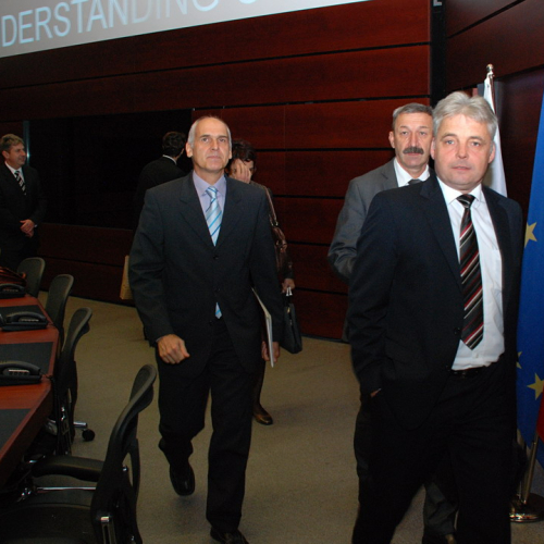 Firma Memorandum Italia-Slovenia n. 2 / 101457
