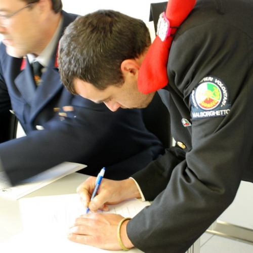 Firma Convenzione Protezione civile Regionale UCPV-FVG n. 6 / 110262