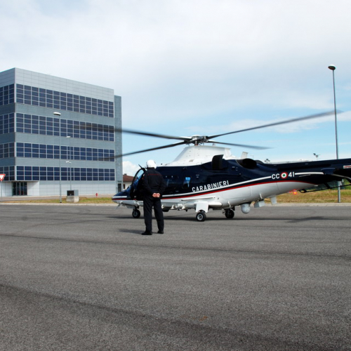 Visita Carabinieri 14∞ nucleo elicotteri Treviso n. 4 / 97253