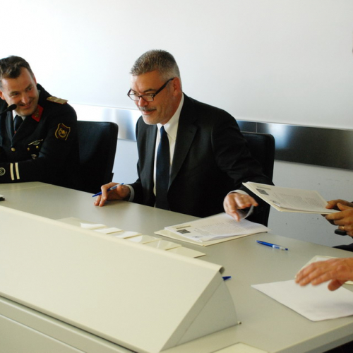 Firma Convenzione Protezione civile Regionale UCPV-FVG n. 8 / 110264
