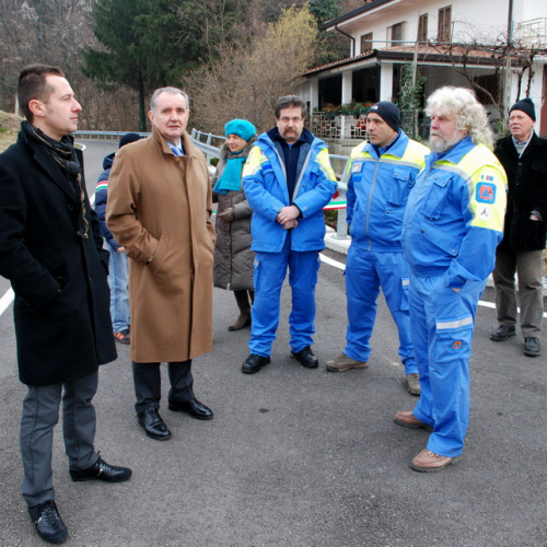 Inaugurazione ponte sul torrente SclesÚ n. 1 / 60862