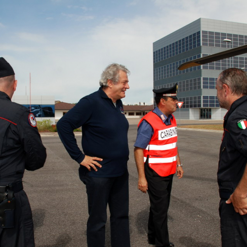 Visita Carabinieri 14∞ nucleo elicotteri Treviso n. 5 / 97254
