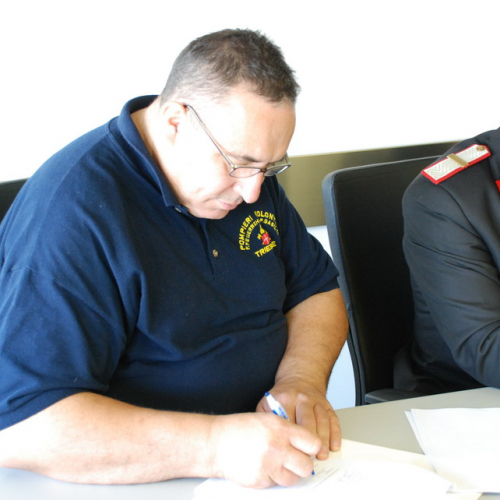 Firma Convenzione Protezione civile Regionale UCPV-FVG n. 12 / 110268