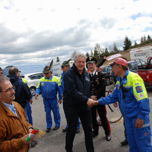 Cerimonia dedica salita dello Zoncolan alla PCR n. 14 / 51915