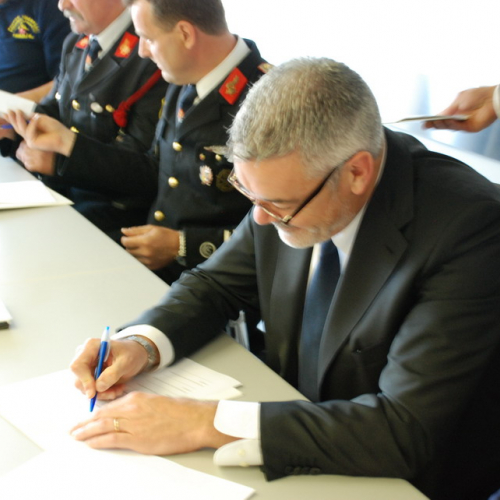 Firma Convenzione Protezione civile Regionale UCPV-FVG n. 13 / 110269