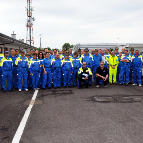 Partenza secondo gruppo quarta colonna mobile n. 9 / 82662