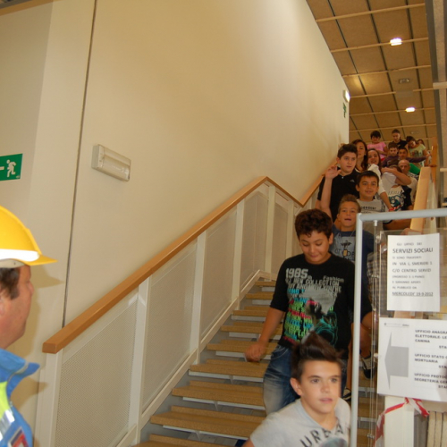 Prova di evacuazione scuola di Mirandola n. 40 / 86848