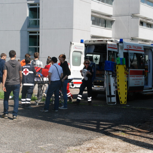 Prova di evacuazione al Malignani n. 21 / 80509