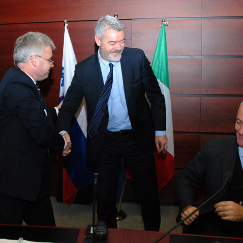 Firma Memorandum Italia-Slovenia n. 8 / 101463