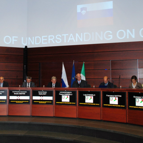 Firma Memorandum Italia-Slovenia n. 9 / 101464