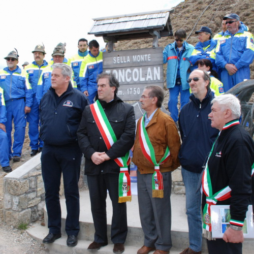 Cerimonia dedica salita dello Zoncolan alla PCR n. 22 / 51923