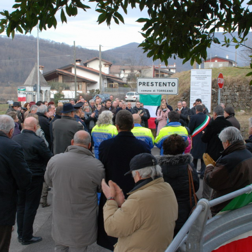 Inaugurazione ponte sul torrente SclesÚ n. 9 / 60870