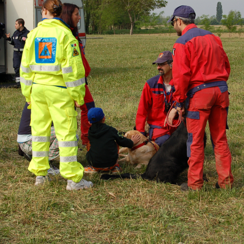 Ruda foto 19: Gruppo Cinofili rientro da ricerca persone / 10475