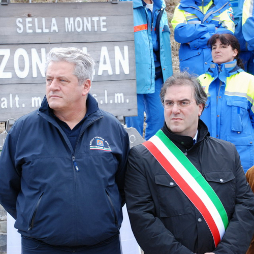 Cerimonia dedica salita dello Zoncolan alla PCR n. 25 / 51926