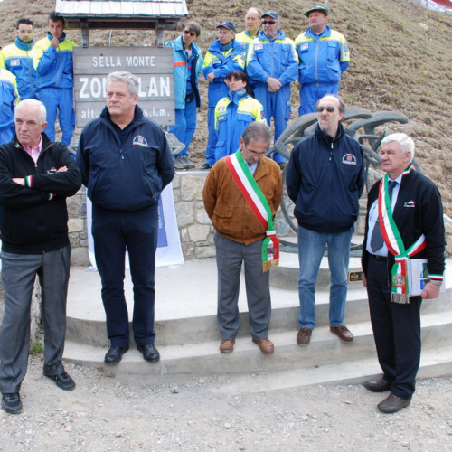 Cerimonia dedica salita dello Zoncolan alla PCR n. 27 / 51928