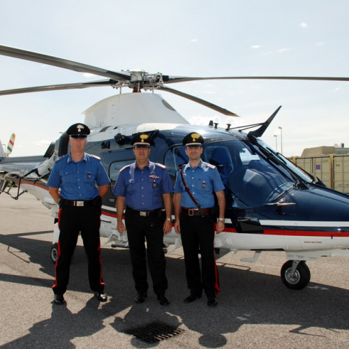 Visita Carabinieri 14∞ nucleo elicotteri Treviso n. 15 / 97264