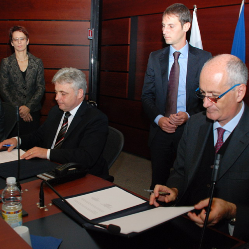 Firma Memorandum Italia-Slovenia n. 17 / 101472