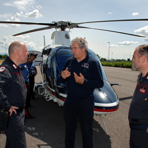 Visita Carabinieri 14∞ nucleo elicotteri Treviso n. 16 / 97265