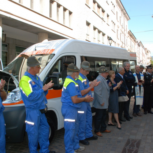 Consegna automezzo ANA Gorizia n. 27 / 99010