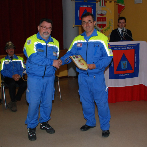 Cerimonia 25∞ Gruppo Comunale Pradamano n. 18 / 96090