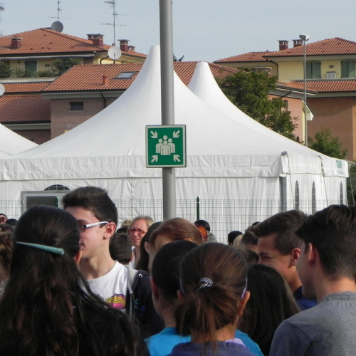 Prova di evacuazione scuola di Mirandola n. 84 / 86892