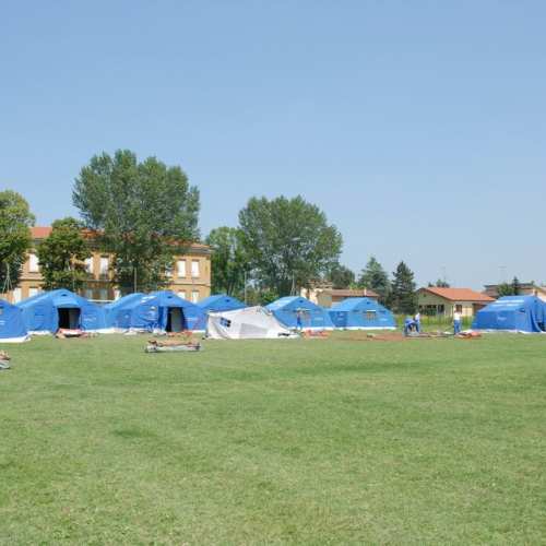 Allestimento campo a Quarantoli n. 1 / 82218