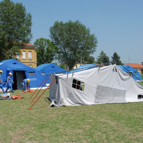 Allestimento campo a Quarantoli n. 3 / 82220