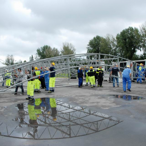 Allestimento campo a Mirandola  n. 23 / 81289