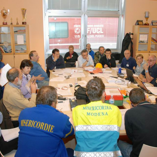 Allestimento campo a Mirandola  n. 24 / 81290