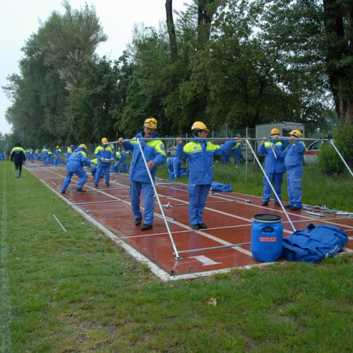 Allestimento campo a Mirandola  n. 16 / 81217