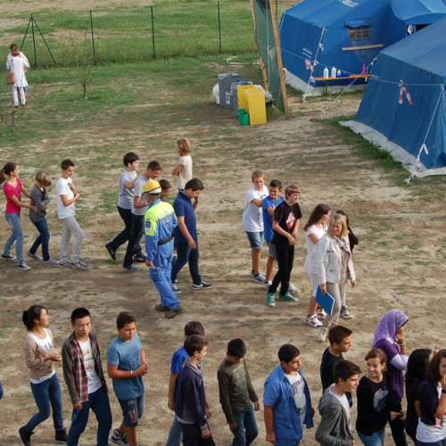 Prova di evacuazione scuola di Mirandola n. 102 / 86910