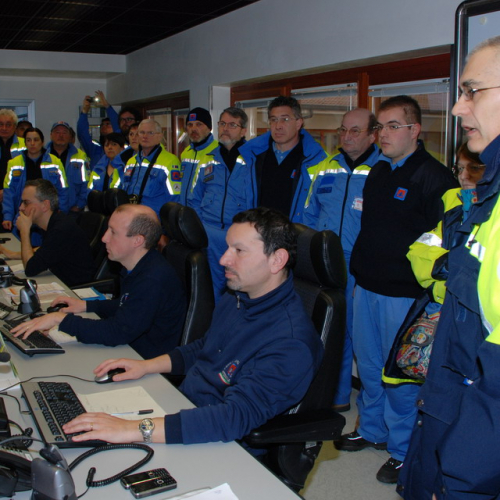 Visita volontari (PN) Sede regionale Palmanova n. 11 / 93110