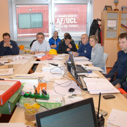 Allestimento campo a Mirandola  n. 26 / 81292