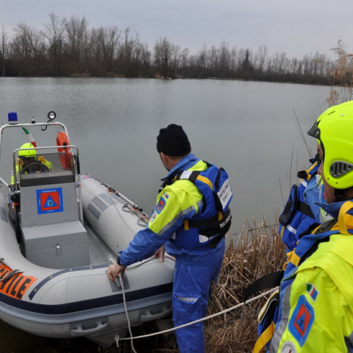Addestramento  del Nucleo Fluviale n. 1 / 77076