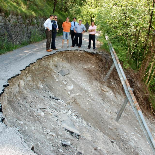 sopralluogo strada comunale della Clevata n. 8 / 67914